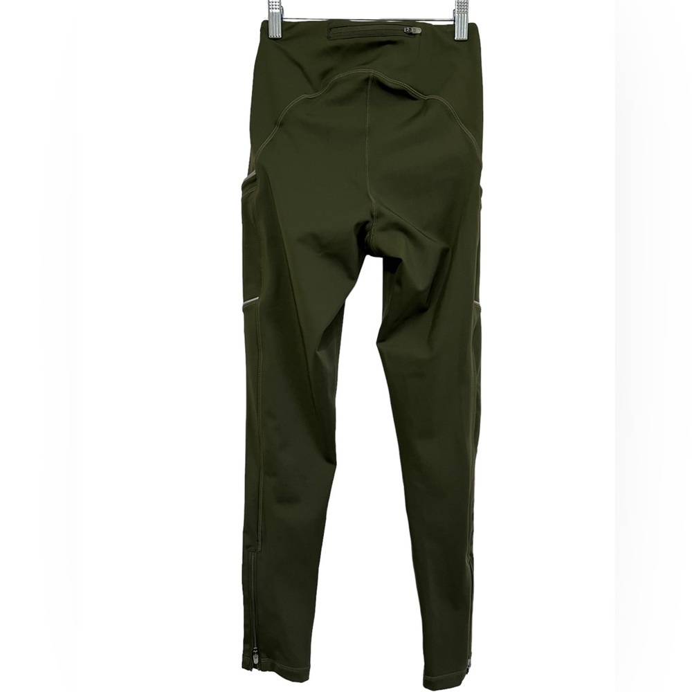 Alpha Forward Leggings Green Medium - Picture 2 of 9